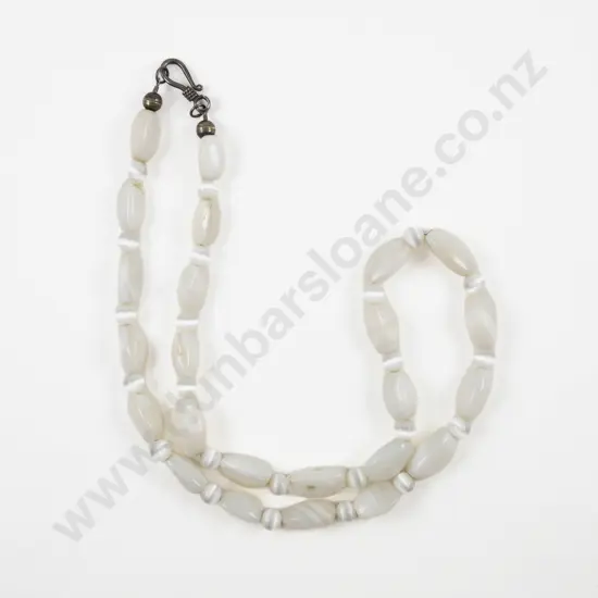 Single Strand Uniform MOP Necklace