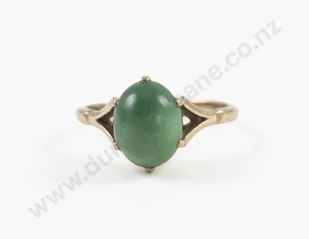 9ct Single Stone Turquoise Ring Image 1++