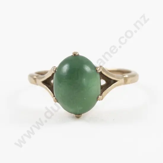 9ct Single Stone Turquoise Ring