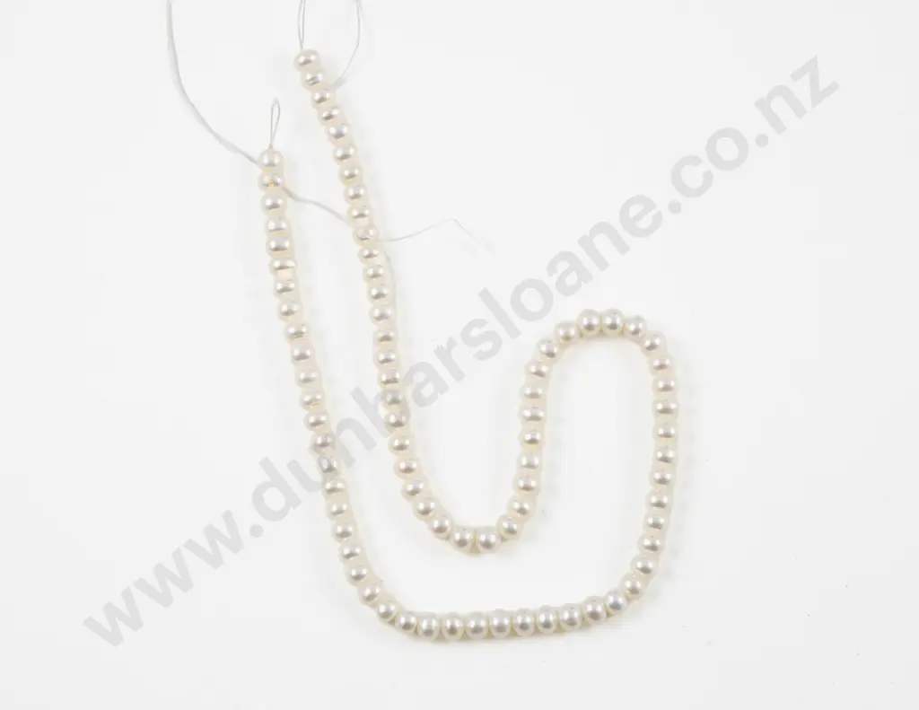 Quantity of Semi Strung Fresh Water Pearls Image 1++