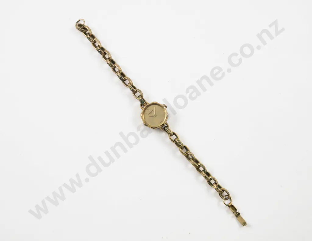 Raymond Weil Geneve Gold Plated Ladies Wrist Watch Image 1++