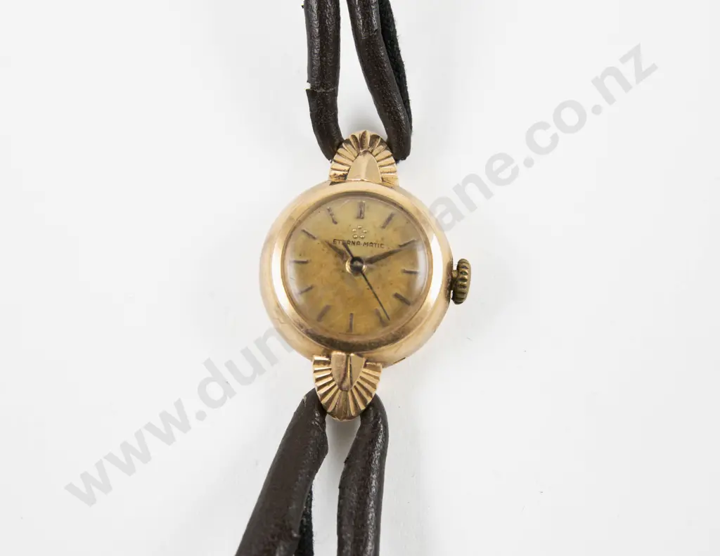 Vintage 9ct Cased Ladies Wrist Watch Image 1++