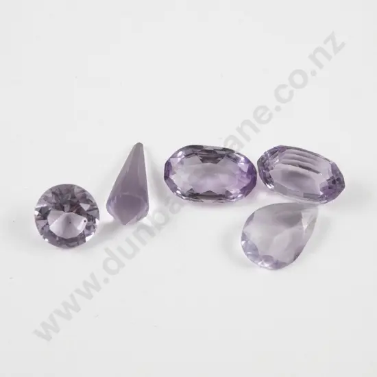 Quantity of Unmounted Amethyst