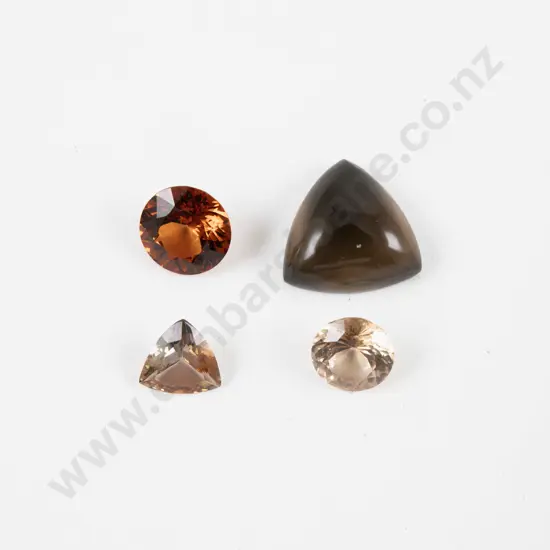 Four Unmounted Gem Stones