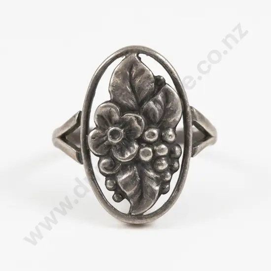 S/S Floral Design Ring
