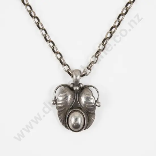 George Jensen .925 Silver Denmark Pendant