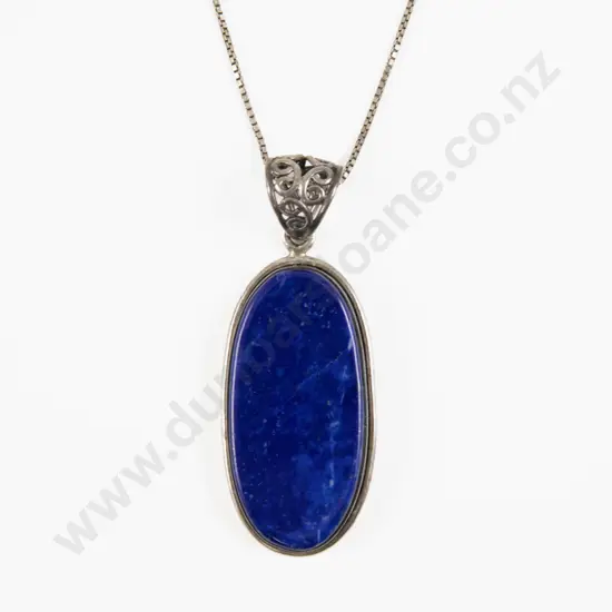 S/S Single Lapis Pendant