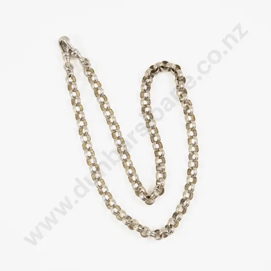 S/S Fancy Link Pocket Watch Fob Chain