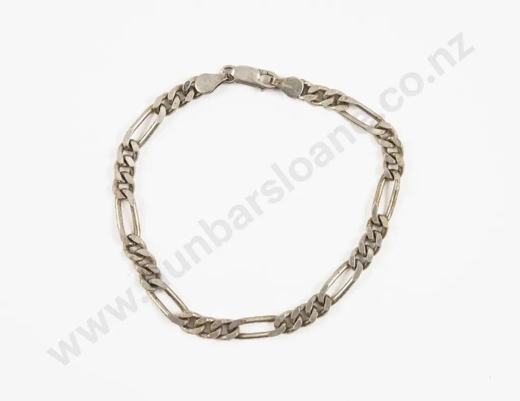 S/S Fancy Link Bracelet Image 1++