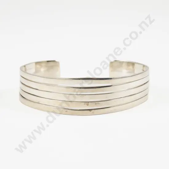 .925 Silver Cuff Bangle