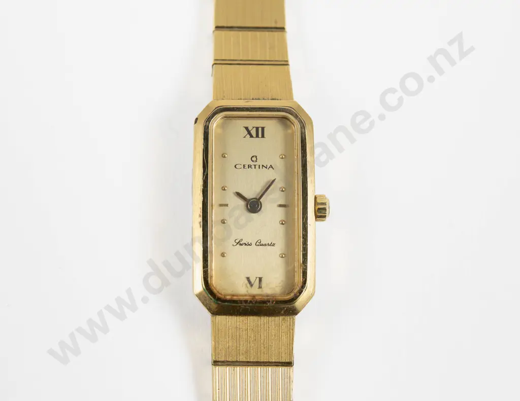 Certina Gold Plated Ladies Wrist Watch Image 1++