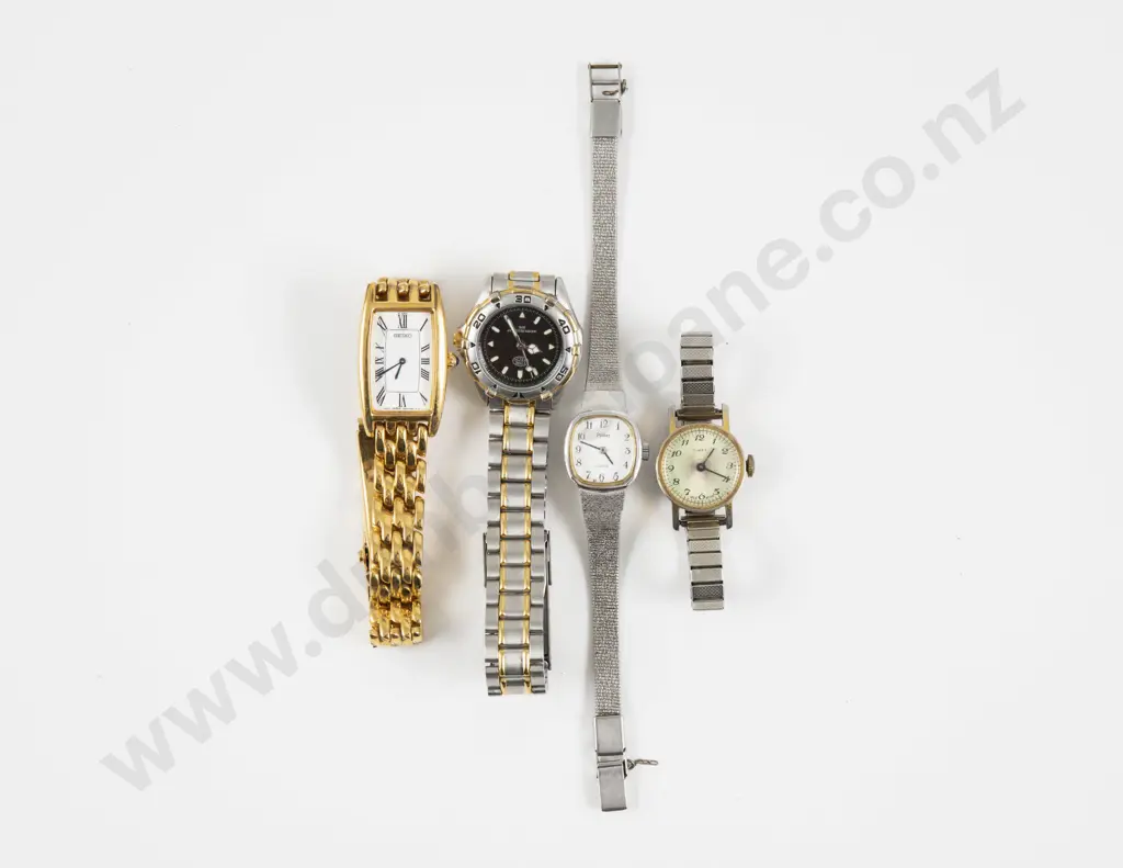 Four Assorted Ladies Modern Wrist Watches Image 1++