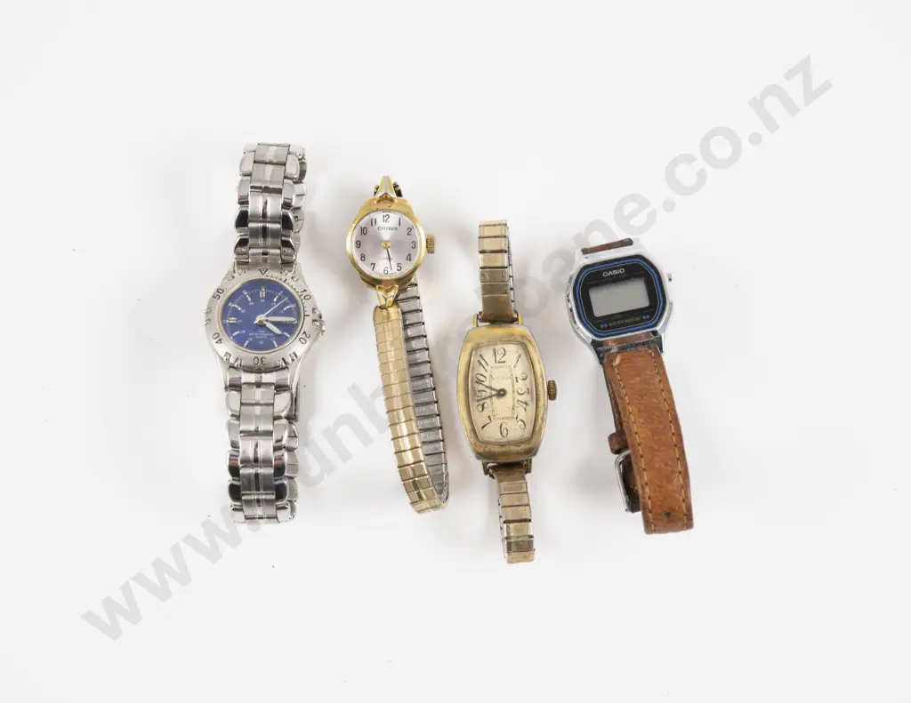 Four Assorted Ladies Modern Wrist Watches Image 1++