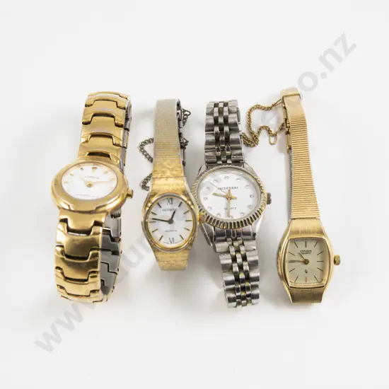 Four Assorted Ladies Modern Wrist Watches