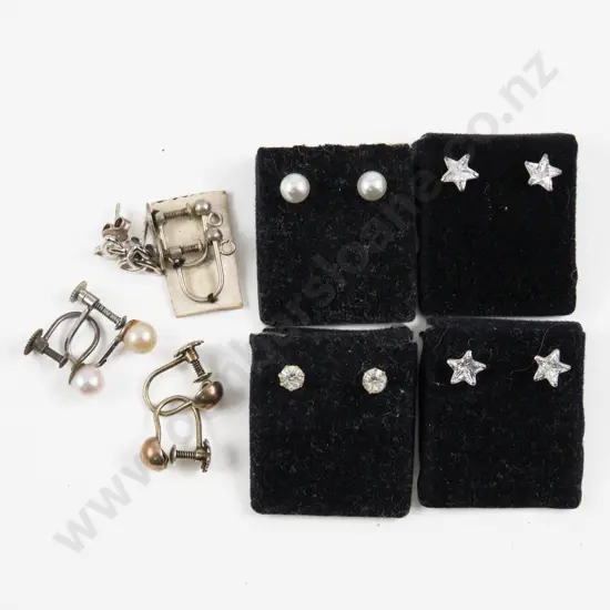 Collection of Assorted S/S and Costume Earrings
