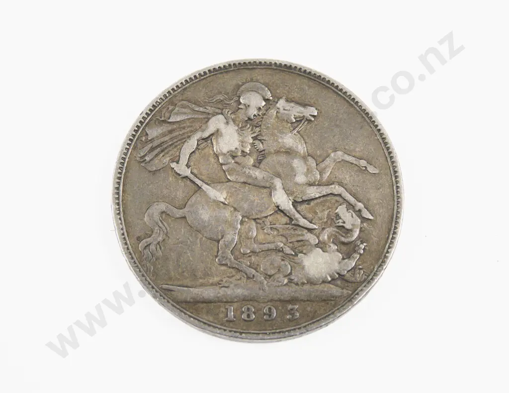 UK 1893 Silver Crown Image 1++