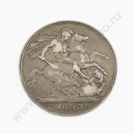 UK 1893 Silver Crown