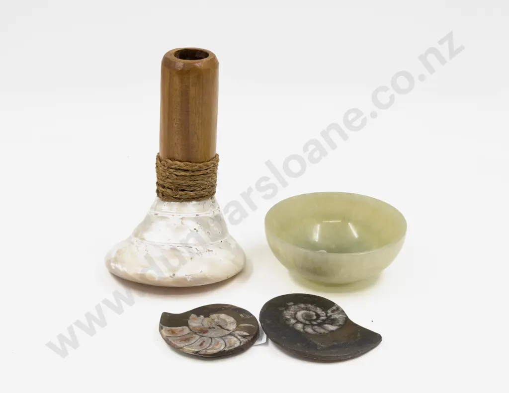 Small Qty of Assorted incl Two Fossilized Shells Image 1++