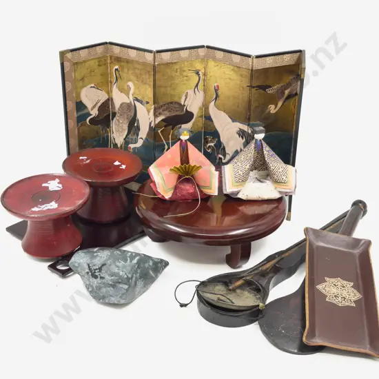 Qty of Assorted Decorative Oriental Homewares