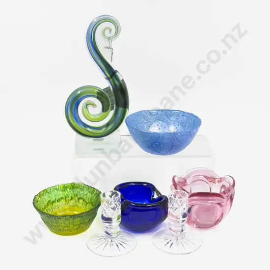 Qty of Assorted Art Glass etc
