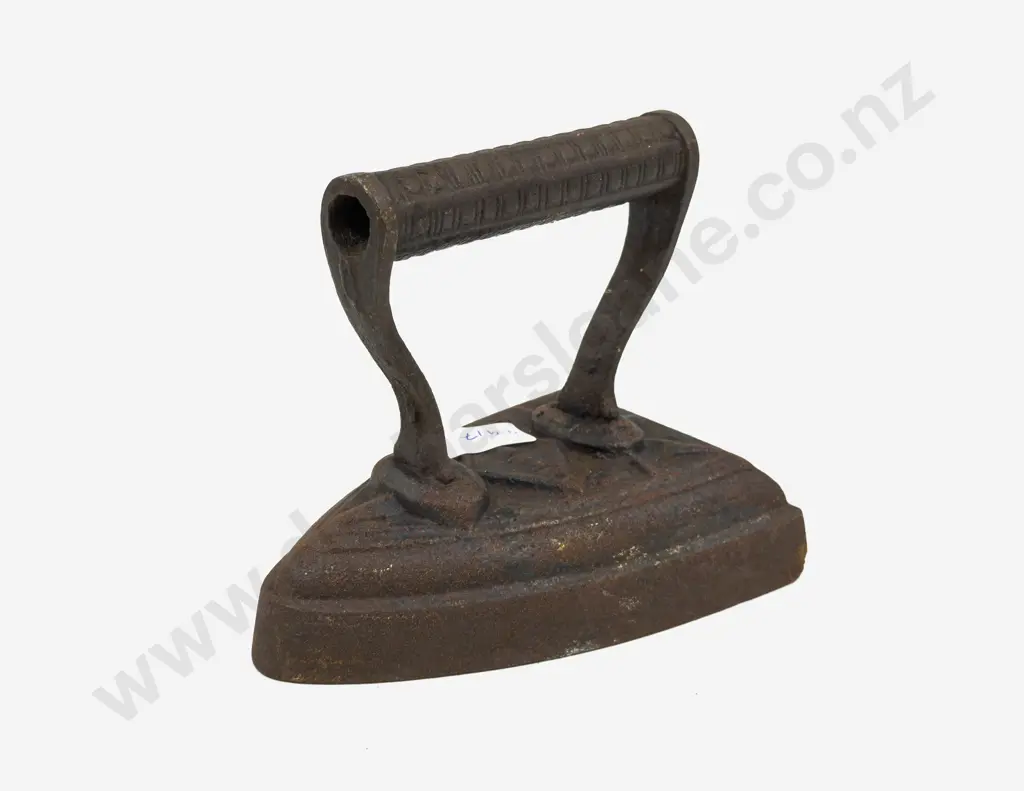 Vintage Wrought Iron Flat Iron Image 1++