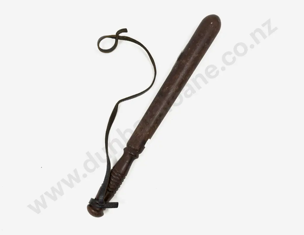 Vintage Hardwood Truncheon Image 1++