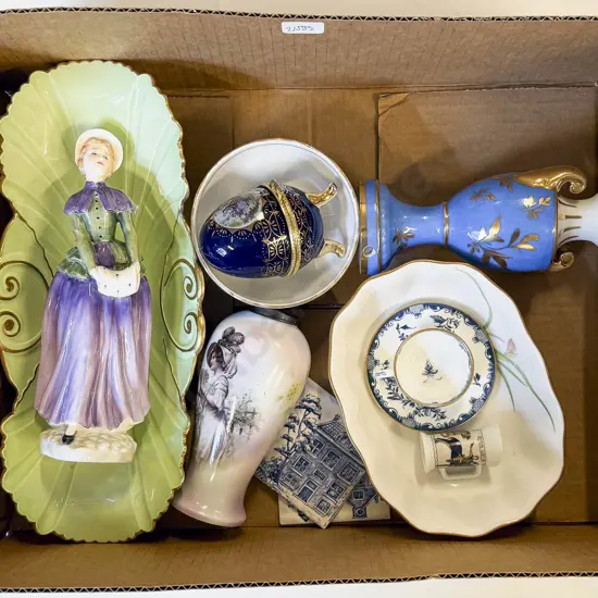 RD Figure "Florence" together with Assorted China