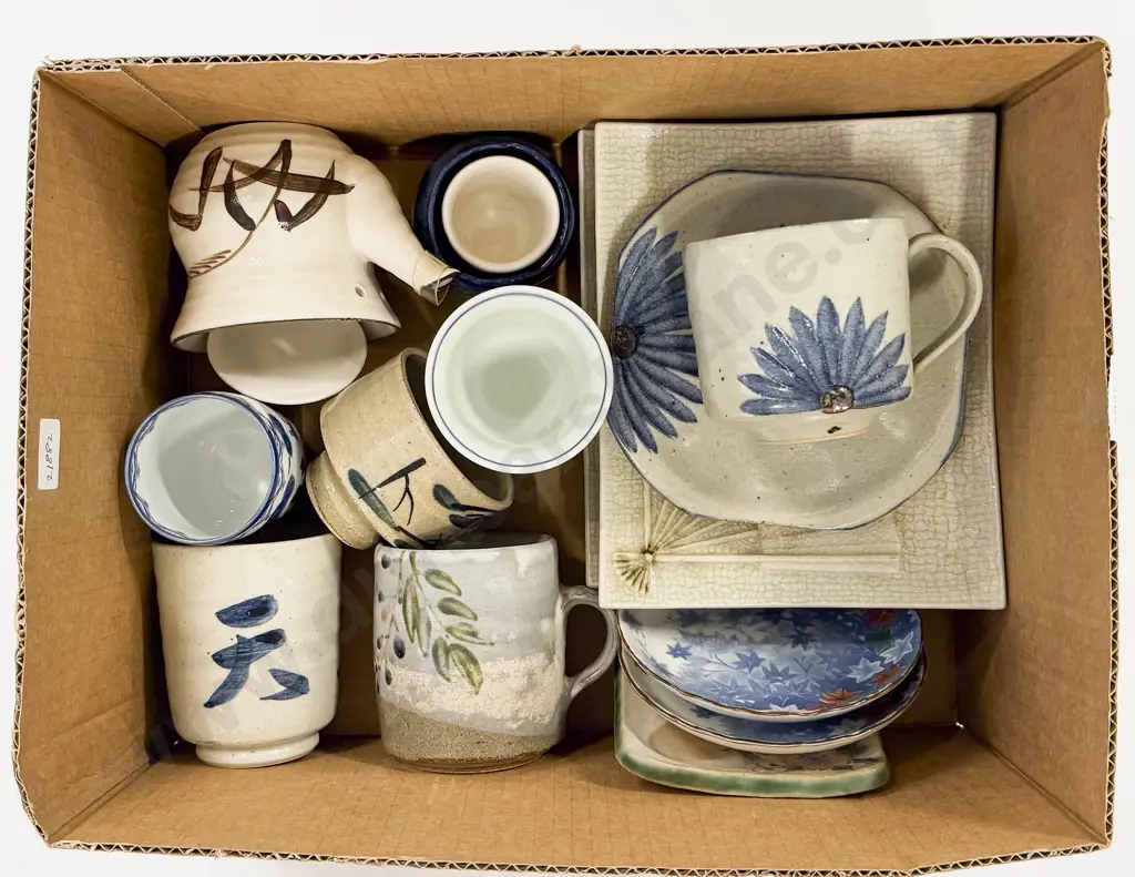 Box Qty of Assorted Pottery Image 1++