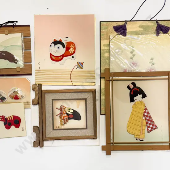 Box Qty of Assorted Framed & Loose Artwork