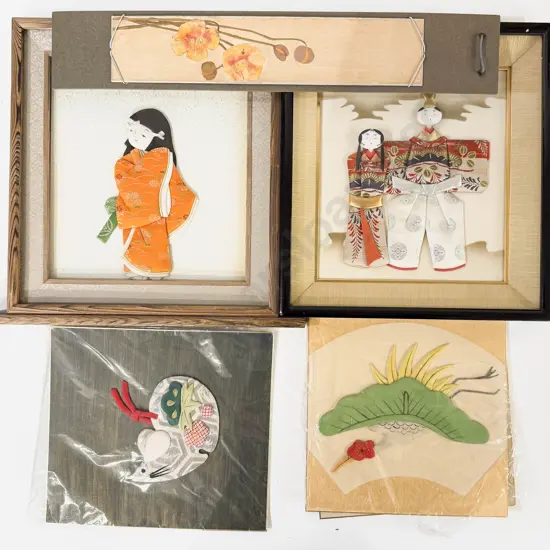 Box Qty of Assorted Framed & Loose Artwork