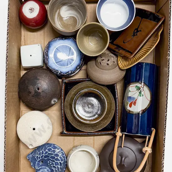 Box Qty of Assorted Pottery & China