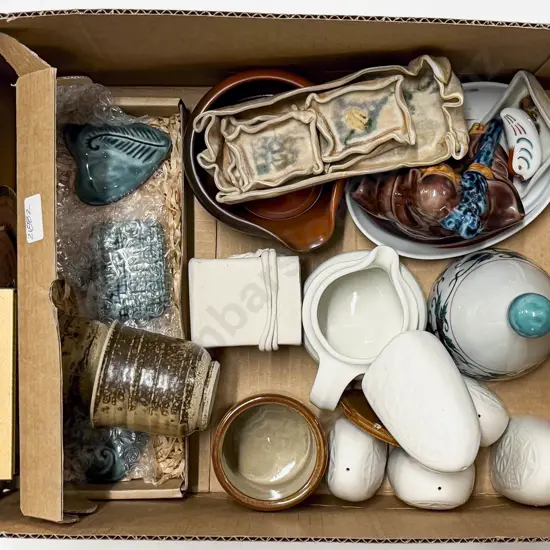Box Qty of Assorted Pottery & China