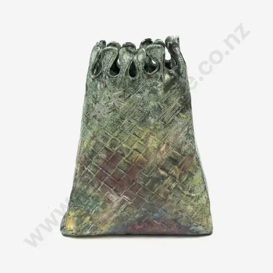 NZ Pottery Woven Bag Form