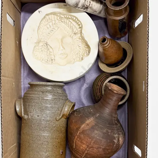 Box Qty of Assorted Pottery
