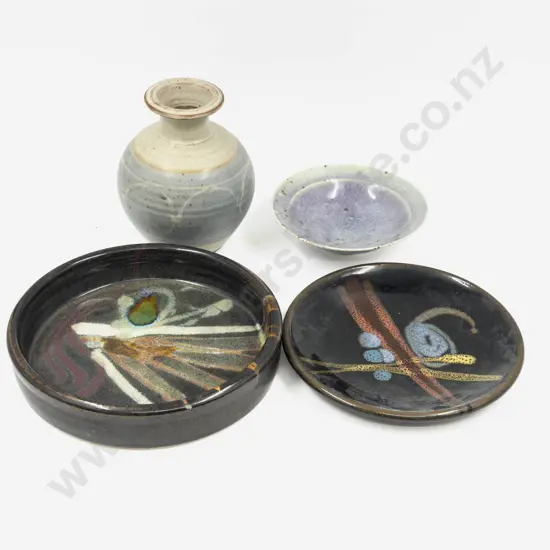 Four Pces of Assorted NZ Pottery
