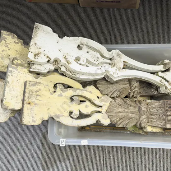 Qty of Assorted Vintage Corbels