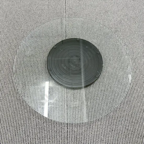Boxed Lazy Susan with Glass Top