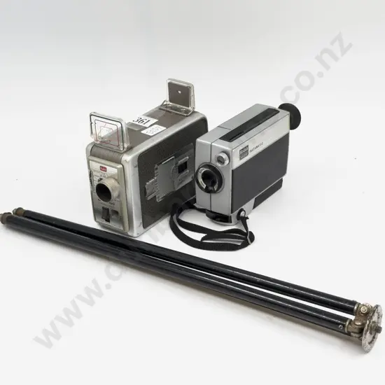 Kodak Brownie 8mm Movie Camera with Other Cameras & Accessories