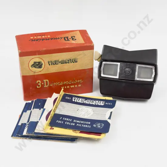 Vintage Viewmaster Model E in Original Box