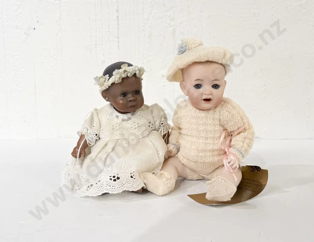 New Bisque Character Baby Doll by Lynda Jacobson and Other 29cm 28cm Image 1++