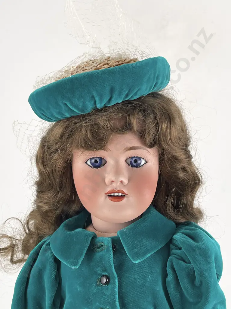 Limoges Limoges France 9 Bisque Doll 53cm (small paint/glaze chip to back of head) Image 1++