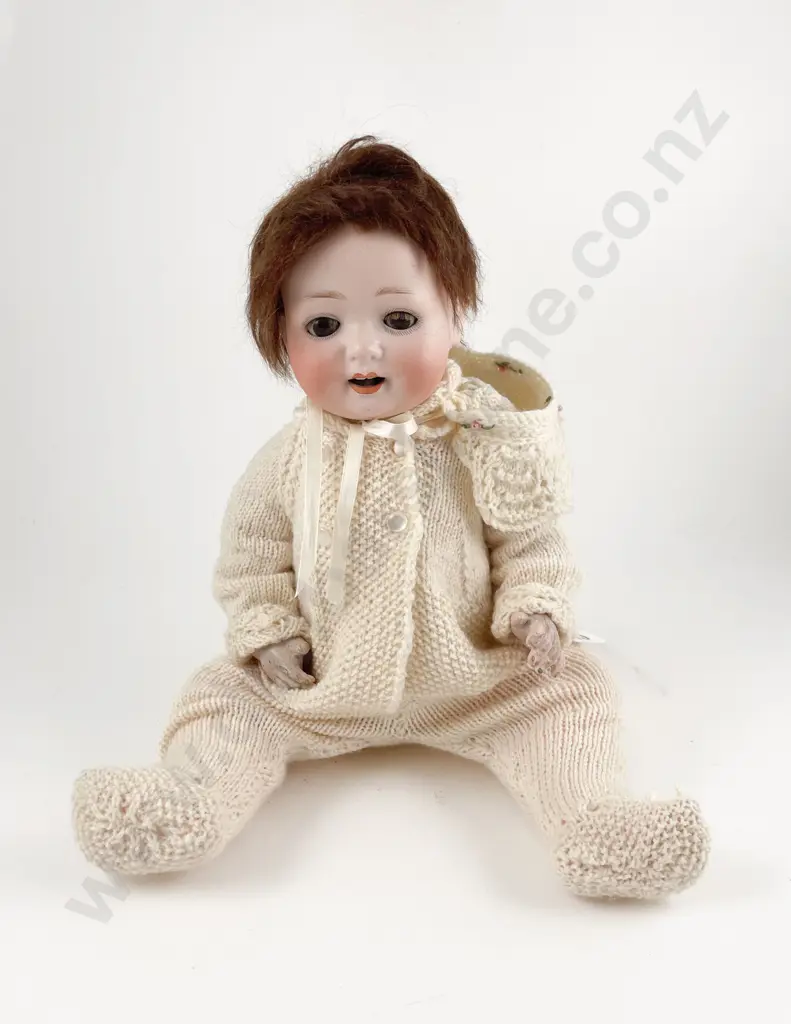 Heubach Koppelsdorf Bisque Character Baby Doll 5pce bent limb composition body 41cm Image 1++