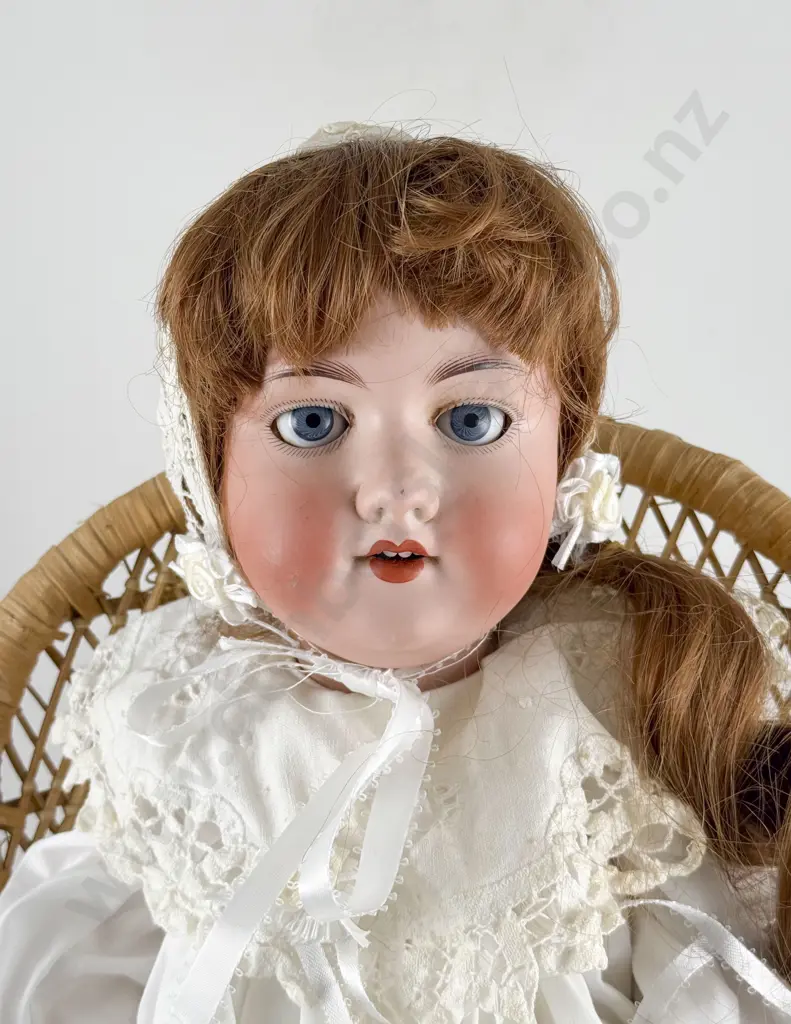 Armand Marseille 390 Bisque Toddler Doll 5pce bent limb body 54cm Image 1++