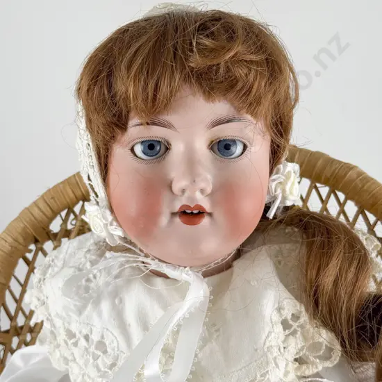 Armand Marseille 390 Bisque Toddler Doll 5pce bent limb body 54cm