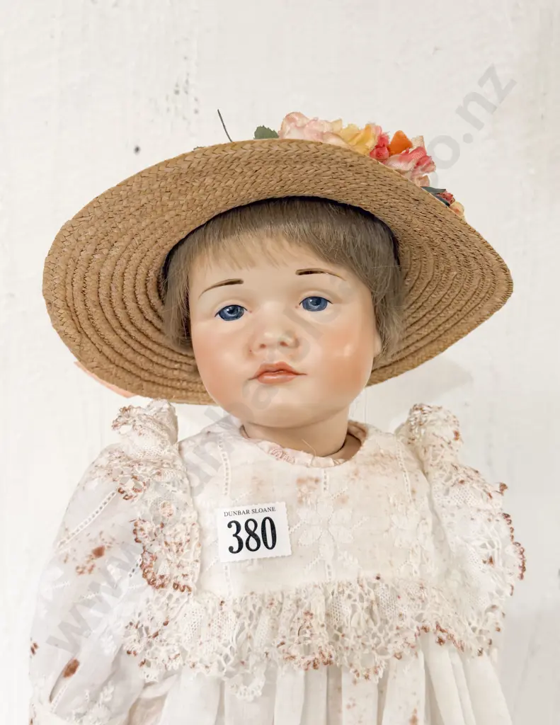 New Bisque K*R 114 Character Doll 56cm Image 1++