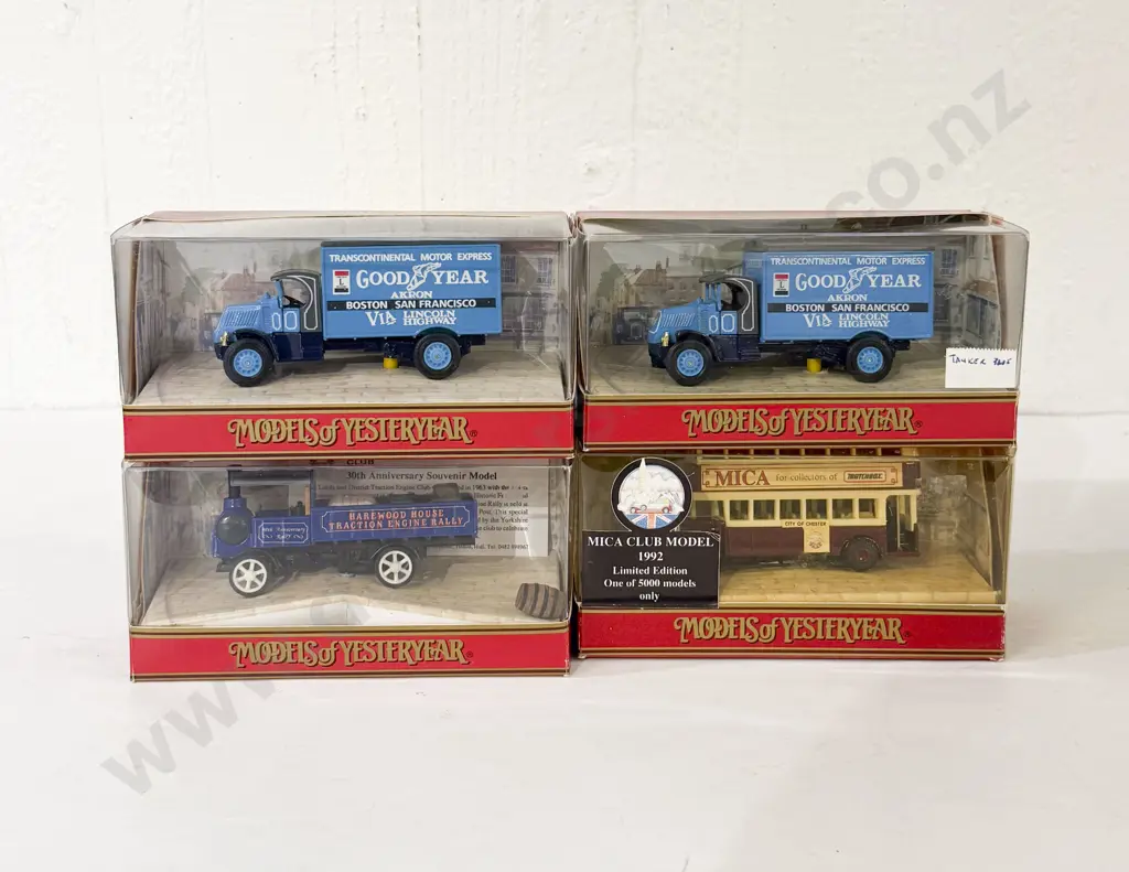 Four Boxed Matchbox Models of Yesterday Image 1++