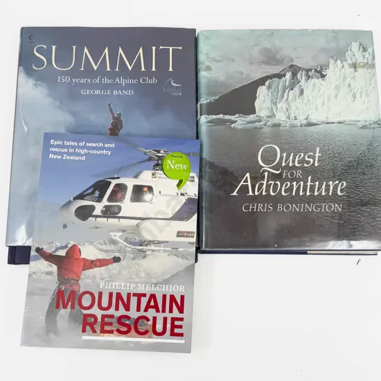 Three Books - Mountaineering Interest