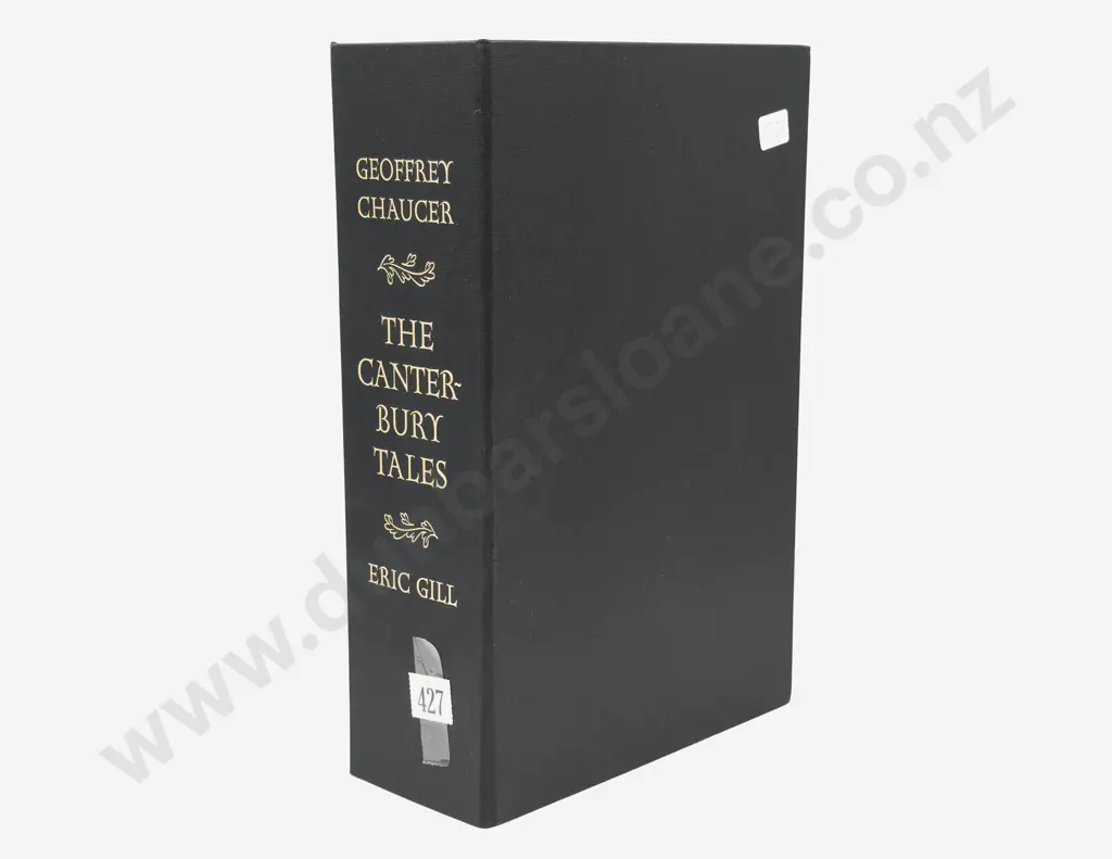 Geoffrey Chaucer - The Canterbury Tales - Eric Gill Image 1++