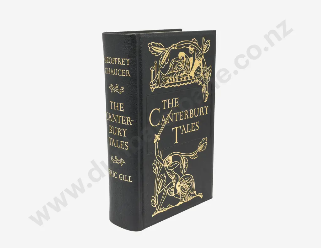 Geoffrey Chaucer - The Canterbury Tales - Eric Gill Image 1++