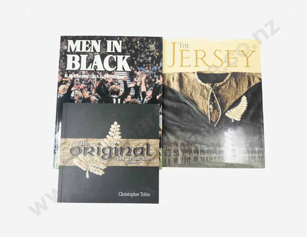 Three Assorted NZ Rugby Reference Books Image 1++